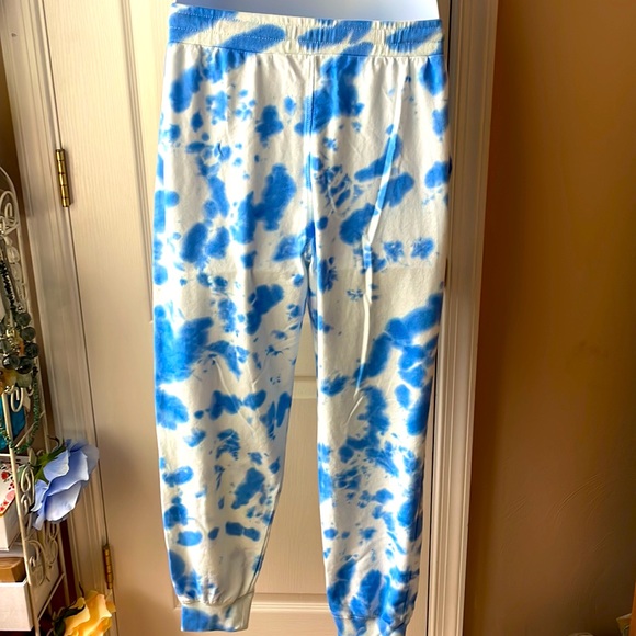 Tie dye cotton blend sweat pants - Picture 7 of 9